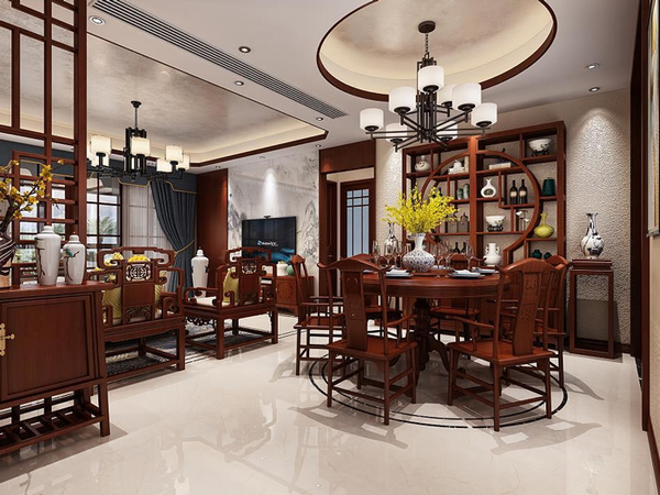 碧桂園呂總餐廳裝修